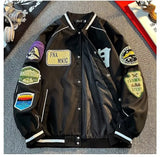 leather panel jacket, streetwear for men, men's streetwear fashion, oversized urban jacket, high quality cold-weather coat