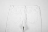 high street white knee pleated vertical stripe elastic fit skinny jeans male casual small leg jeans pants slim mens clothing unique jeans style 3681