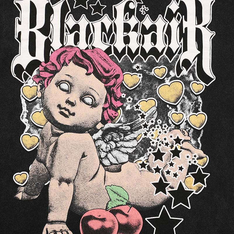 "Sparkling Eyes" Unisex Men Women Streetwear Graphic Sweatshirt Daulet Apparel