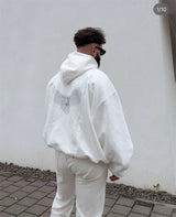 glitchcore tribal flames featuring high quality double layer pigeon kanye high street retro oversized mens and womens hoodie