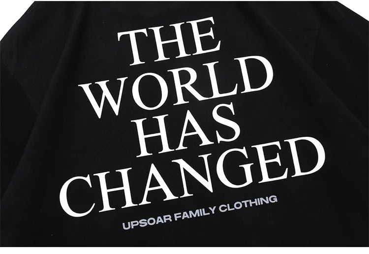 Harajuku Oversized Shirt – Aolamegs Men Horror Hand Earth Printed T Shirt Summer Gothic – Modern Streetwear for Everyone