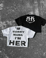 Sadcore Oversized shirt – American Fashion Trend Brand Letter Pattern Oversized T Shir