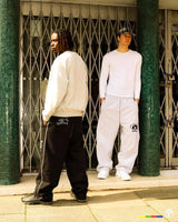 y2k street simple fashion casual sports trousers men y2k harajuku retro wide leg pants trendy brand oversized trousers women unique default style 3302