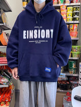 Spring Retro Letter Printed Hoodies Hombre 2024 New Personality Loose