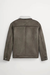 leather panel jacket, streetwear for men, men's streetwear fashion, oversized urban jacket, high quality cold-weather coat