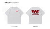 Trapwear Oversized shirt – American Personality Trendy Street Couple Style Short Sleeve