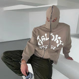 Autumn And Winter Funny Star Pattern Harajuku Hooded Coat 2024 Y2K Str