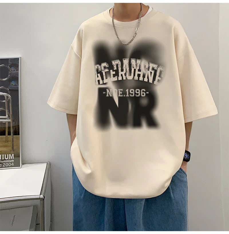 Vaporwave Graphic tee – 2024 New Short Sleeve T Shirt For Men American Hip Hop Fashion
