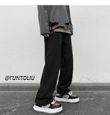 spring brown black corduroy pants men fashion retro casual pants men streetwear loose hip hop straight pants mens trousers m 2xl unique default style 3763