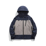 Bomber parka windbreaker hooded zip-up nan