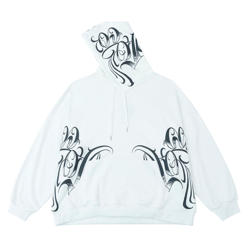 skatercore tribal flames featuring men hip hop facemask hoodies pullover hooded sweatshirts harajuku streetwear skateboard new casual y2k unisex loose tops hoodies