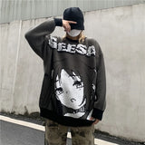 y2k knitted sweater, photo-ready sweater, cozy fashion fit, stylish street outfit, modern aesthetic appeal