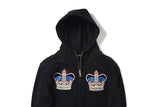 New 2022 Men Classic Embroidery Crown Hoodies Hoody Hooded Sweatshirts