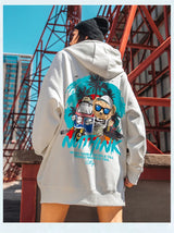 Funny Vacation Bear Graphic Printed Hoodies For Men Streetwear Hip Hop