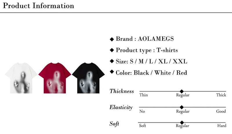 Trapwear Graphic tee – Men Y2K Oversize T Shirts Punk Gothic Unreal Figure Sos Grap