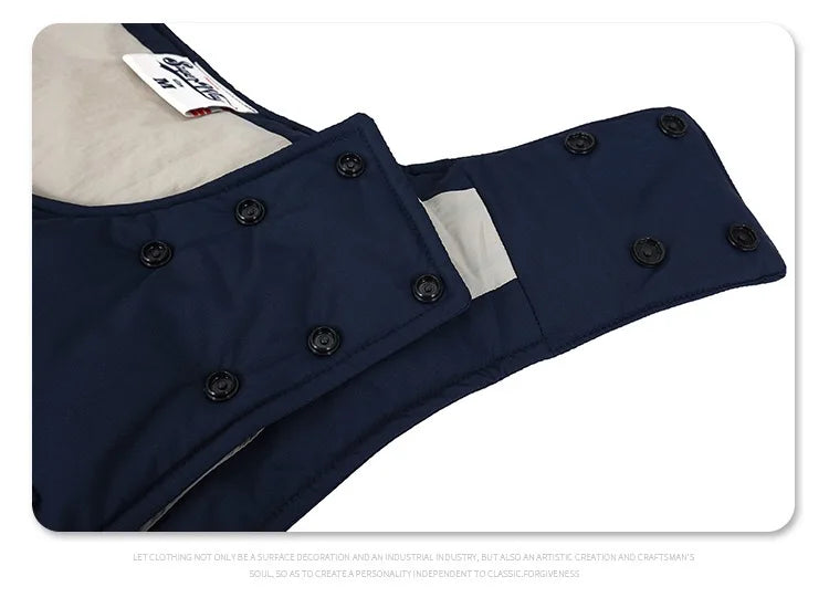 Winter 2024 new multi-pocket jacket waterproof vest