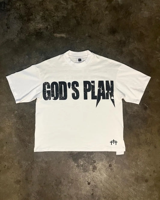 Grunge Streetwear top – Men Y2K Vintage Harajuku Cotton Oversized T Shirt Street Let