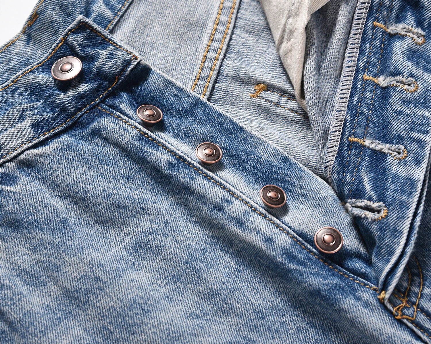 kanye west heavy industry high street jeans straight tube washed knives cut ground edges sagging jeans pants holes for men unique jeans style 2029