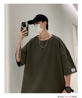 Anime Streetwear top – T Shirt Oversized Cotton Men Fashion Mens Summer Tshirts Ove