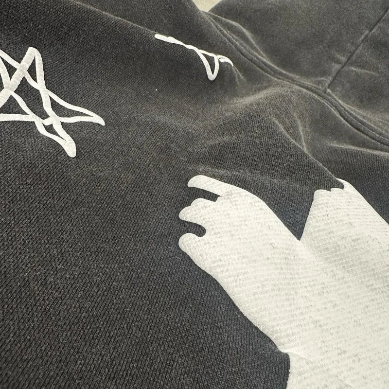 Y2K Womens Hoodie Long Sleeve Pullover Oversize Streetwear Personalize