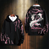 Fashion Hip Hop Dragon Hoodie Streetwear Men Casual Spring Autumn Clot