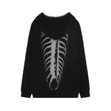 oversized knit pullover, fall/winter fashion, soft knit pullover with flame design, y2k fashion statement