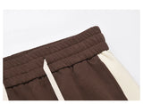 hip hop loose fit elastic waist pants fashion streetwear pants men casual loose bottom zipper drewstring sportwear pants joggers unique joggers style 2152