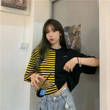 Trapwear Anime panel – Short Sleeved T Shirt Women 2024 New Summer Design White Spl