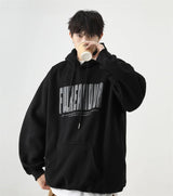 2024 New Letter Foam Printed Hoodies Mens Autumn Oversized Cotton Y2K