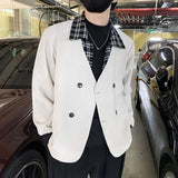 2023 Autumn New Light Luxury Fashion Comfortable Jacket Men Jacket Casual Top Boutique Clothing Simple Style ClothesforTeenagers