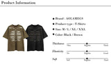 Anime Chrome logo – Hip Hop Loose Men Streetwear T Shirts Casual New 2023 Summer