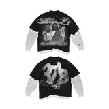 Gothic Graphic tee – 2024Y2K European And American Street Harajuku Retro T Shirt