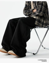 men women loose casual streetwear fashion wide leg sport pants jogger sweatpants hip hop trousers baggy pants unique joggers style 1706
