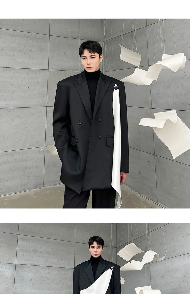 flare pants men vintage fashion casual bell bottom trousers male streetwear net celebrity long pants stage costume unique default style 2783