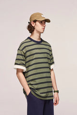 Glitchcore Anime panel – 2023 Summer New Cityboy Mens Loose Straight Cotton Short Sle