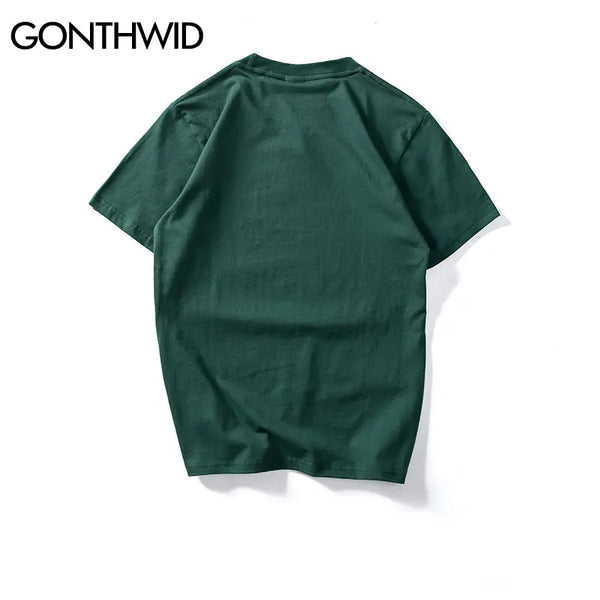 Y2K Graphic Tee – Gonthwid Virgin Mary Mens T Shirts 2023 Funny Printed – Modern Streetwear for Everyone