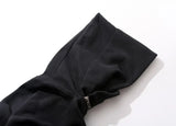 New Hoodies Men Zipper Cardigan Harajuku Black Sweatshirts Hip Hop Swa
