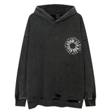 gothic graphic tee featuring fashion letter printed hoodie hip hop retro washed bottom ripped sweatshirt streetwear men hooded warm fleece loose tops hoodies