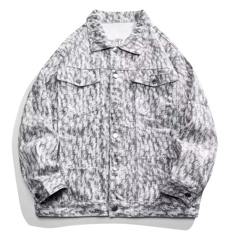 oversized grunge coat, photo-ready drip, for men, fall streetwear outfit, oversized style, layered fashion, modern aesthetic, graphic detail