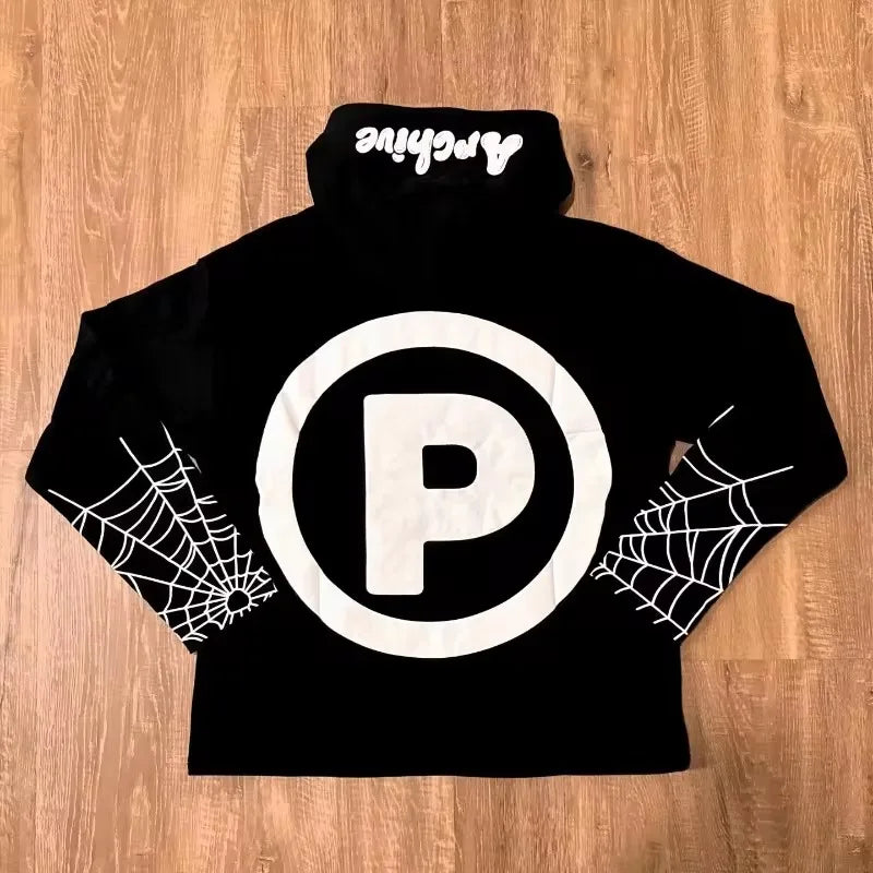 2024 Y2K Street Fashion Brand Hip Hop Rock Jacket Goth Punk Retro Spid