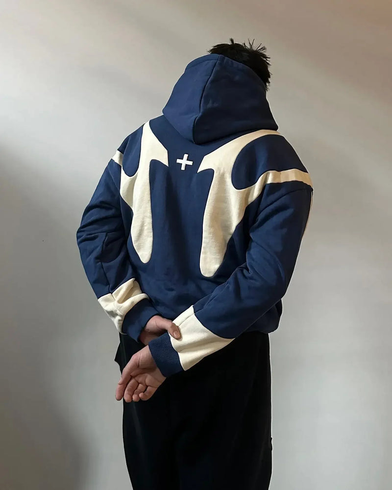 Hip Hop Long Sleeve Women New Streetwear Y2K Zip Up Hoodie Men Style G