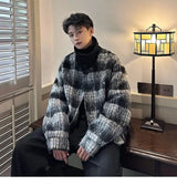 grunge winter jacket, layered citywear - oversized graphic apparel for edgy looks
