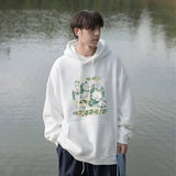 New Floral Oil Painting Art Print Pullover Hoodies Men And Women Casua