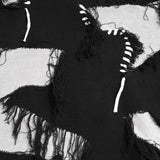 mens knitted sweater fashion tassel irregular block pullovers casual o neck unisex harajuku y2k streetwear loose knit jumpers - vintage look oversized hoodie, 2025 streetwear drop, anime inspired graphic hoodie