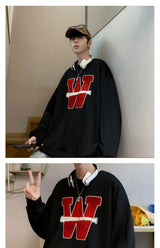 bold fire sweater, layered fit piece, aesthetic soft knit grunge sweater for cozy streetwear