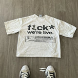 Y2K Trapcore T-Shirt – Money Bag Flame Print Urban Style