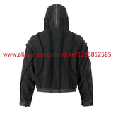 2024 Autumn Winter Vintage Heavy Weight Washed Hooded Long Sleeved Swe