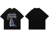 Gothic Oversized shirt – 2023 Men Hip Hop Streetwear T Shirt Harajuku Letter Graphic