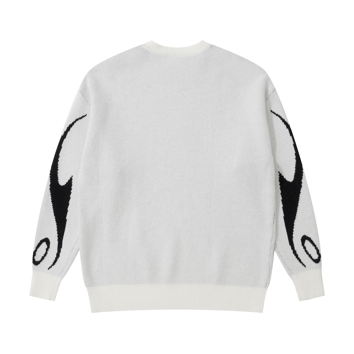 mens racing style sweater knitted pullovers casual long sleeve loose o neck harajuku sweaters streetwear unisex jumpers knitwear - trendy hip hop fashion hoodie, vintage look oversized hoodie, bold artwork streetwear hoodie