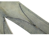streetwear mens zipper jeans solid color patchwork straight jeans summer casual hip hop denim pants high street loose trousers unique jeans style 3509